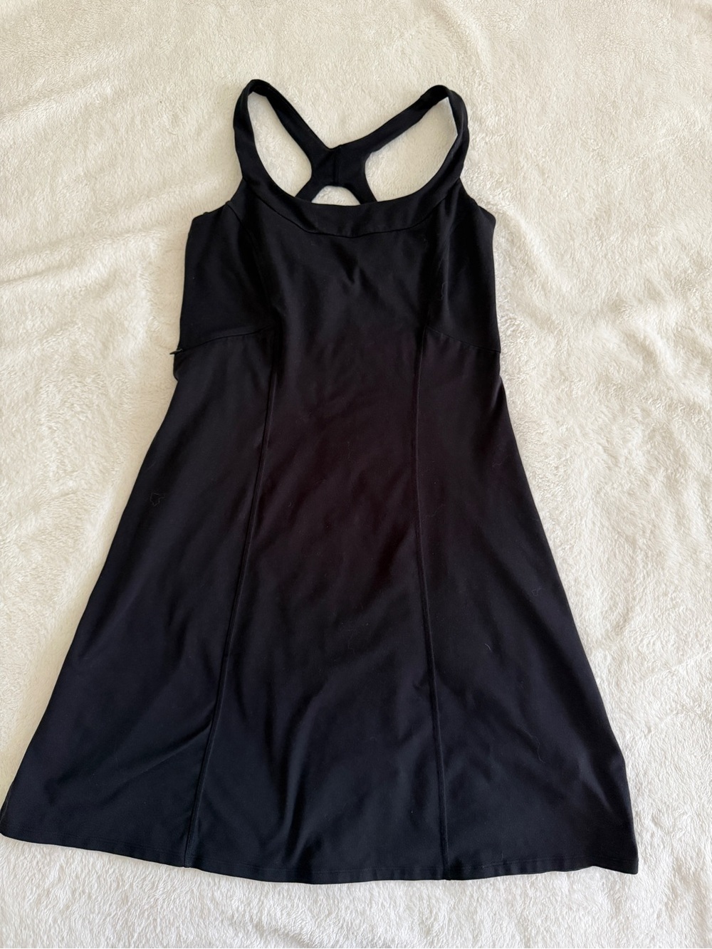 The North Face Dress Womens Medium Black Racerback Athletic Built-In Bra Tennis
